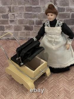 Dolls House 1/12 Scale Rare Miniature Unusual Pram Colin Yvonne Roberson