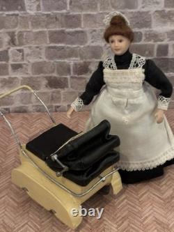 Dolls House 1/12 Scale Rare Miniature Unusual Pram Colin Yvonne Roberson