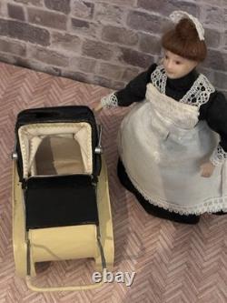 Dolls House 1/12 Scale Rare Miniature Unusual Pram Colin Yvonne Roberson