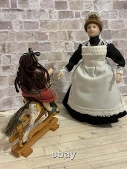 Dolls House 1/12 Scale Smaller Miniature Artisan Wooden Moving Rocking Horse