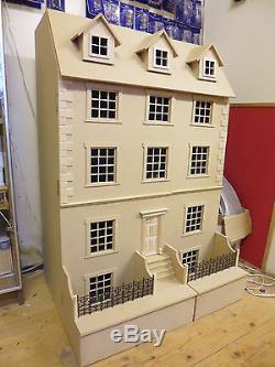 Dolls House 1/12 scale Georgian 8 room Town House KIts by DHD