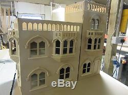 Dolls House 1/12 scale Tower House Extension Mediaeval Stone Building kit DHD