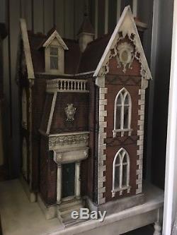 Dolls House 1/12th By Miniature Mania Gothic Style