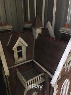 Dolls House 1/12th By Miniature Mania Gothic Style