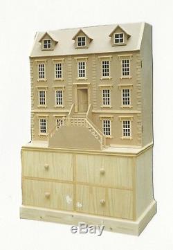 Dolls House 1/12th The Templton Manor KIT Deluxe or Standard 3ft wide