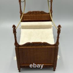 Dolls House 112 Louis XV Double Canopy Bed JBM Miniatures Read Description