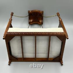 Dolls House 112 Louis XV Double Canopy Bed JBM Miniatures Read Description
