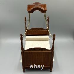 Dolls House 112 Louis XV Double Canopy Bed JBM Miniatures Read Description