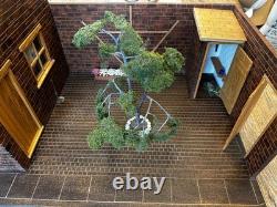 Dolls House 112 miniature diorama terraced yard room box