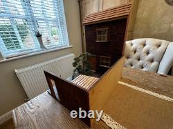 Dolls House 112 miniature diorama terraced yard room box