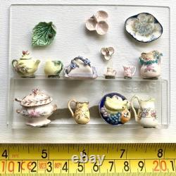Dolls House 12th/16th /24th scale Porcelain Collection by artisan Rosalind Mercy