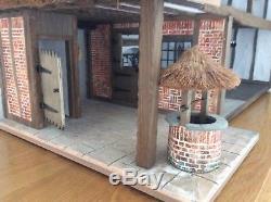 Dolls House 12th Thatched Large Cottage by Little Homes Of England Graham Wood