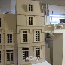 Dolls House 12th scale 4 Storeys High French House KIT by DHD