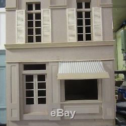 Dolls House 12th scale French Shop 4 Storeys Kit by DHD