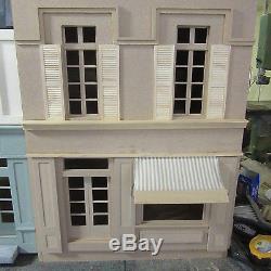 Dolls House 12th scale French Shop 4 Storeys Kit by DHD