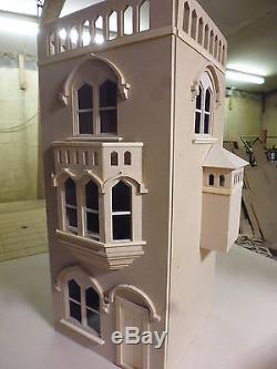 Dolls House 12th scale The Tower House. KIT Mediaeval in style by DHD