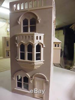 Dolls House 12th scale The Tower House. KIT Mediaeval in style by DHD
