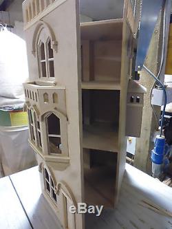 Dolls House 12th scale The Tower House. KIT Mediaeval in style by DHD