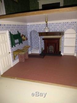 Dolls House, 15 rooms, custom made by lectromatic, original cost £5000