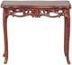 Dolls House 1750 Hand Painted Tea Table Jbm Miniature Walnut Living Furniture