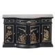 Dolls House Black Chinese Credenza Sideboard Hand Painted Miniature Furniture
