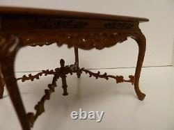 Dolls House Buffet Table Walnut Miniature 112th Scale Lounge Furniture