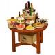 Dolls House Buffet Table With Accessories (rp18146) 112 Scale Miniatures