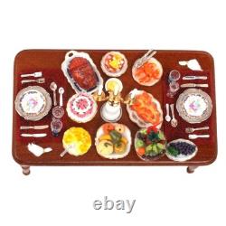 Dolls House Candle Light Dinner Table (RP18340) 112 Scale Miniatures Min
