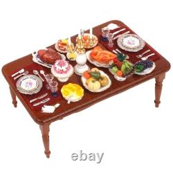 Dolls House Candle Light Dinner Table (RP18340) 112 Scale Miniatures Min