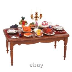 Dolls House Candle Light Dinner Table (RP18340) 112 Scale Miniatures Min