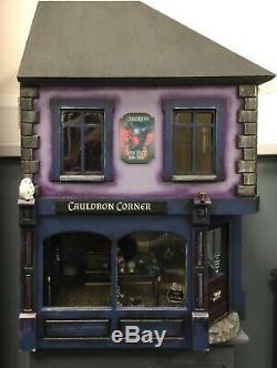 Dolls House Cauldron Corner Magic Shop