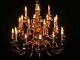 Dolls House Chandelier 24 Arm Candle 12v Lighting Miniature 112th Scale (gmb)