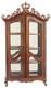 Dolls House China Cabinet Walnut Royal Etienne Platinum Dining Room Furniture
