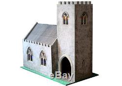 Dolls House Church 112 Scale Unpainted Collectable Kit