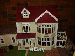 Dolls House Complete With Furniture