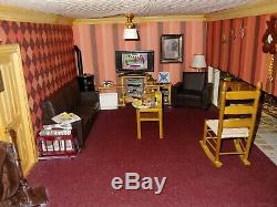 Dolls House Complete With Furniture