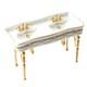 Dolls House Double Sink Victorian Rose Reutter Porcelian Miniature 112th Scale