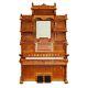 Dolls House Fancy Walnut Pump Organ Piano Jbm Miniature Church Parlour Furniture