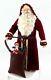 Dolls House Father Christmas Figure Santa Claus & Sack Miniature People 112