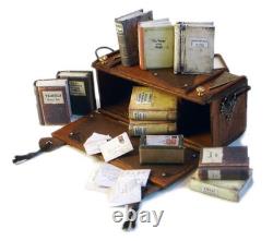 Dolls House Filled Travel Trunk by Bo Press Miniatures