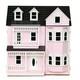 Dolls House Flat Pack Kit The Exmouth Pink Painted 112 Scale Miniature Tumdee