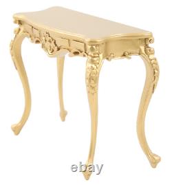 Dolls House Gold Louis XV Rococo Console Table JBM Miniature Hall Furniture 112