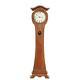 Dolls House Grandfather Clock Longcase Swan Neck Walnut Jbm Miniature Furniture