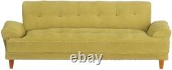 Dolls House Green Sofa Settee Mid Century JBM Miniature Living Room Furniture