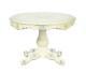 Dolls House Hand Painted Round White Table Jbm Miniature Dining Room Furniture