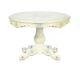 Dolls House Hand Painted Round White Table Jbm Miniature Dining Room Furniture