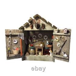 Dolls House Hunting Lodge (RP17302) 112 Scale Miniatures Minimum World