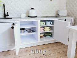 Dolls House Kitchen, Full Set with Smeg Fridge, Dining & Accessories, 112