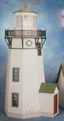 Dolls House Lighthouse Kit Miniature 112 Scale Wooden Flat Pack Unpainted