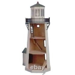 Dolls House Lighthouse Kit Miniature 112 Scale Wooden Flat Pack Unpainted